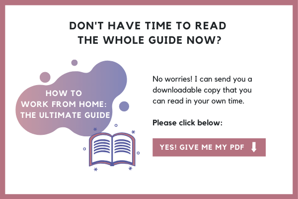 How To Work From Home eBook