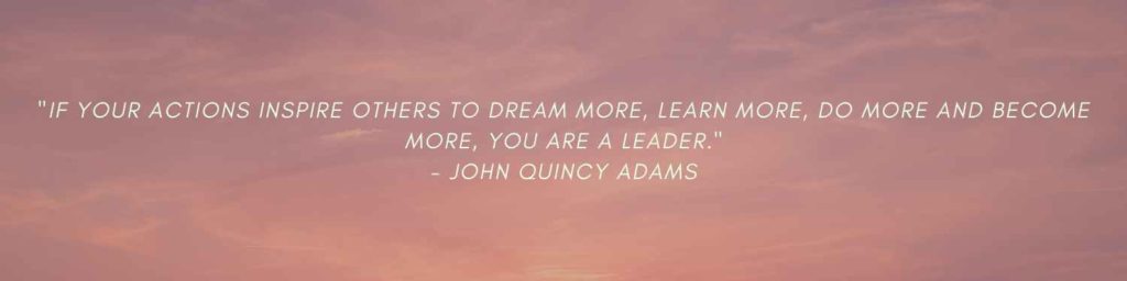 How to improve leadership skills quote 