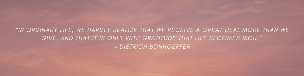 Dietrich Bonhoeffer quote